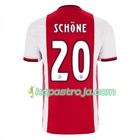 Billiga Fotbollströjor AFC Ajax Lasse Schöne 20 Hemma tröja 2019/20 Kortärmad
